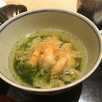 にい留 - 天茶
      →今夜は天茶！と決めてお伺いしましたので、天茶を！お出汁を吸っても旨い衣(^^)まだまだ大盛りで食べたい天茶でした！
      