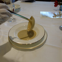 レストラン カスケード - 栗のスープ