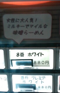 ドレファラシド - 券売機のボタン(アップ)