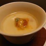 峰山 - 雲丹と蟹の茶碗蒸し