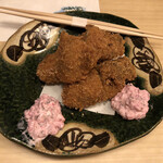 旬菜 おぐら家 - 牡蠣のサクサク揚げ