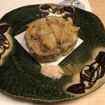 旬菜 おぐら家 - 牡蠣蓮根挟み揚げ