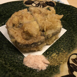 旬菜 おぐら家 - 牡蠣蓮根挟み揚げ