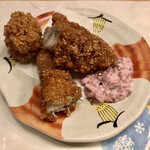 旬菜 おぐら家 - 鱈と白子サクサクフライ