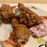 旬菜 おぐら家 - 鱈と白子サクサクフライ