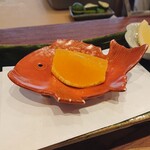 旬彩天 つちや - 箸休めの紅マドンナ