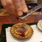 旬彩天 つちや - 宮崎牛のトリュフ載せ