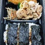 ほか弁　日本亭 - 料理写真:のりからM白身弁当