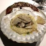 レフェルヴェソンス - ふぐ白子 ササニシキ 自家干し貝柱 白トリュフ