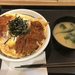 松のや - 厚切りロースかつ丼（６９０円）