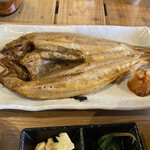 うまい魚が食べたくて - 縞ホッケ干物定食¥1.000