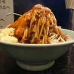 ラーメン マシンガン - カレーそば チェダーチーズ 味玉 TP