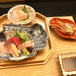 割烹 山の湖 - お造り