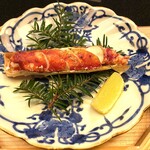 割烹 山の湖 - 焼きタラバ