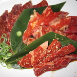 じゃんじゃか - 料理写真:2020年の「彩り焼肉五種盛り」3278円