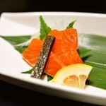 白船荘 新宅旅館 - 造里　信州サーモン