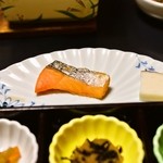 白船荘 新宅旅館 - 朝食　焼き物