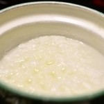 白船荘 新宅旅館 - 朝食　温泉粥
