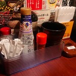 個室完備 大衆とり酒場 とりいちず - テーブル上