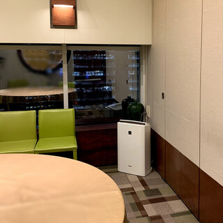 【個室】空気清浄機を完備しております