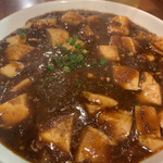 中華麺 遊光房 - 麻婆豆腐、「辛め」で注文すると、山椒多めで出てきて美味しい...