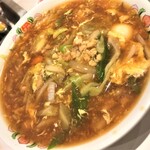 餃子の王将 - 201204金　東京　王将上板橋駅南口店　五目あんかけラーメン