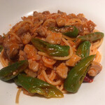 丿貫 - 丿貫(イベリコ豚と獅子唐のアラビアータ)