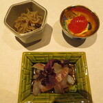 日本料理と日本酒 惠史 - 八寸②
