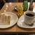 Cafe RENGA - モーニングBセット(サンドイッチ)  450円(税込)