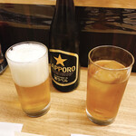 立ち呑みゴールデン - かんぱ〜い❤︎