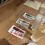 醸しメシ かもし酒 糀や - 黒澤 呑み比べ
            生酛 特別純米、生酛 純米にごり酒 一回火入れ、963純米80