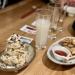 醸しメシ かもし酒 糀や - 発酵五種ポテトサラダ、長芋のフライドポテト 甘酒ケチャップ