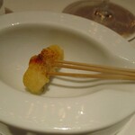 銀座 レカン - アナゴのフリット