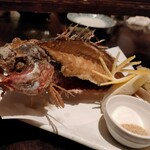 ひとし - グルクン（タカサゴ）の唐揚げ　480円