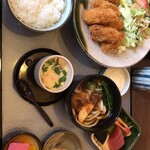 ほていや - カキフライ定食