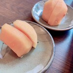 ほていや - デザートの柿