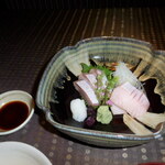 瀬里奈 - 北海道産の天上ぶりのお刺身ですが、富山県産の氷見の寒ぶりのお刺身に負けずとも劣らないほどの一級品でした。