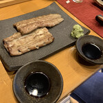 鰻 にしはら - 白焼き一尾　3700円