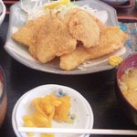 小料理 筑波 - ミックスフライ定食