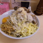 自家製ラーメン大者 - 油そば+チーズ