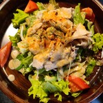 Shinshu pork shabu shabu shabu salad