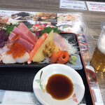 はこだて海鮮市場  - 刺身盛り合わせ　一人前