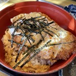 味一筋・ゆで作 - かつ丼