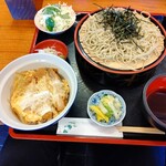 山形屋 - 【2020.12.6(日)】小かつ丼セット(ざるそば)1,100円