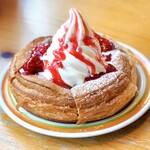 コメダ珈琲店 - 季節限定小倉ノワール。