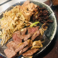 ステーキハウス松波 - 幸せのプレート
