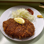 鯉とうなぎのまるます家 - メンチかつ