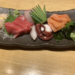 魚酔 - 刺身5種盛り