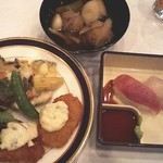 Prince Hotel Tokyo - 奥のけんちん汁は旨かった…