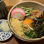 蕎麦切り 春のすけ - 春たま（田舎）